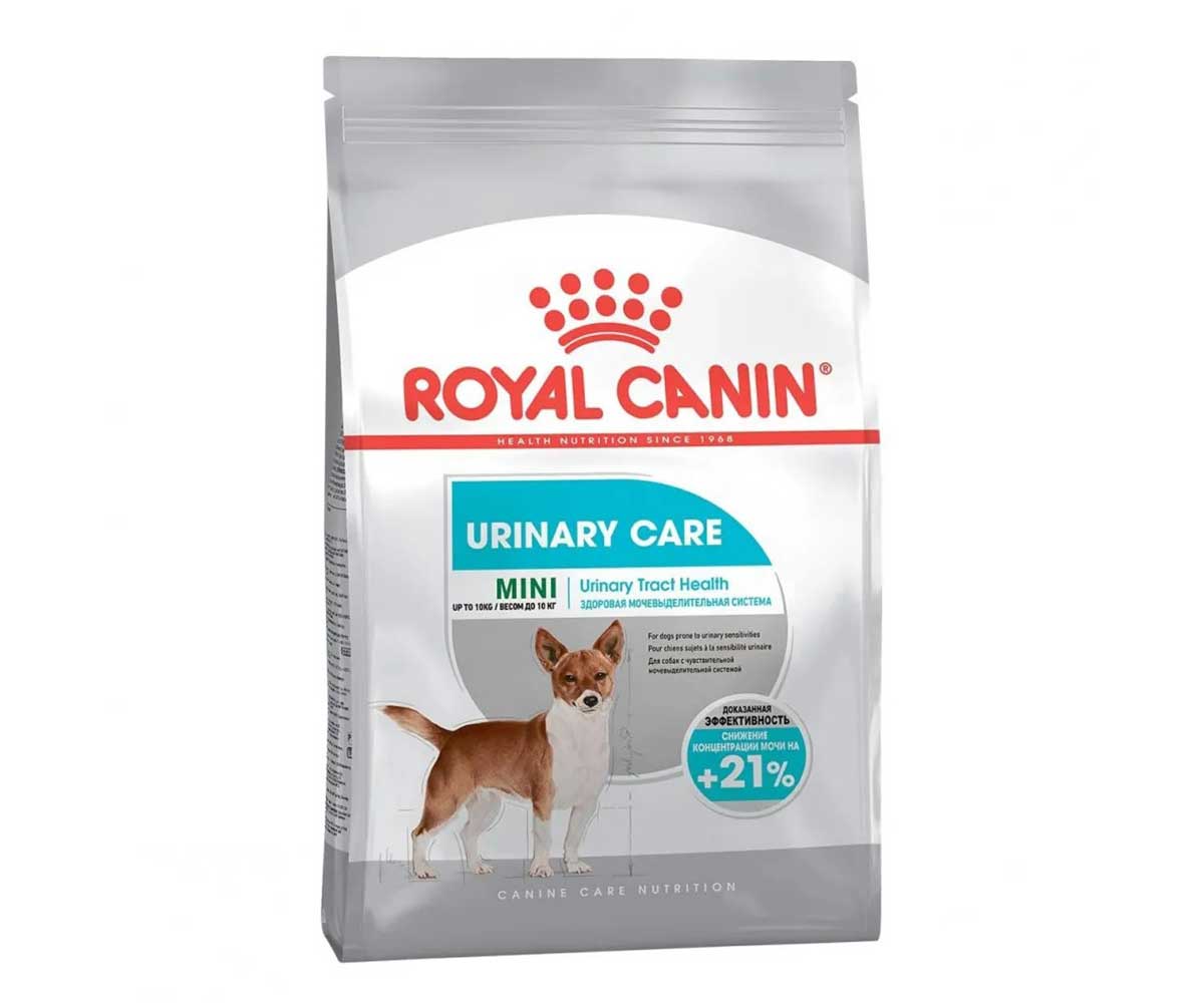 Сухой Корм Royal Canin (Роял Канин) Для Собак Мелких Пород Для Поддержания Здоровья Мочеполовой Системы Mini Urinary Care 1кг