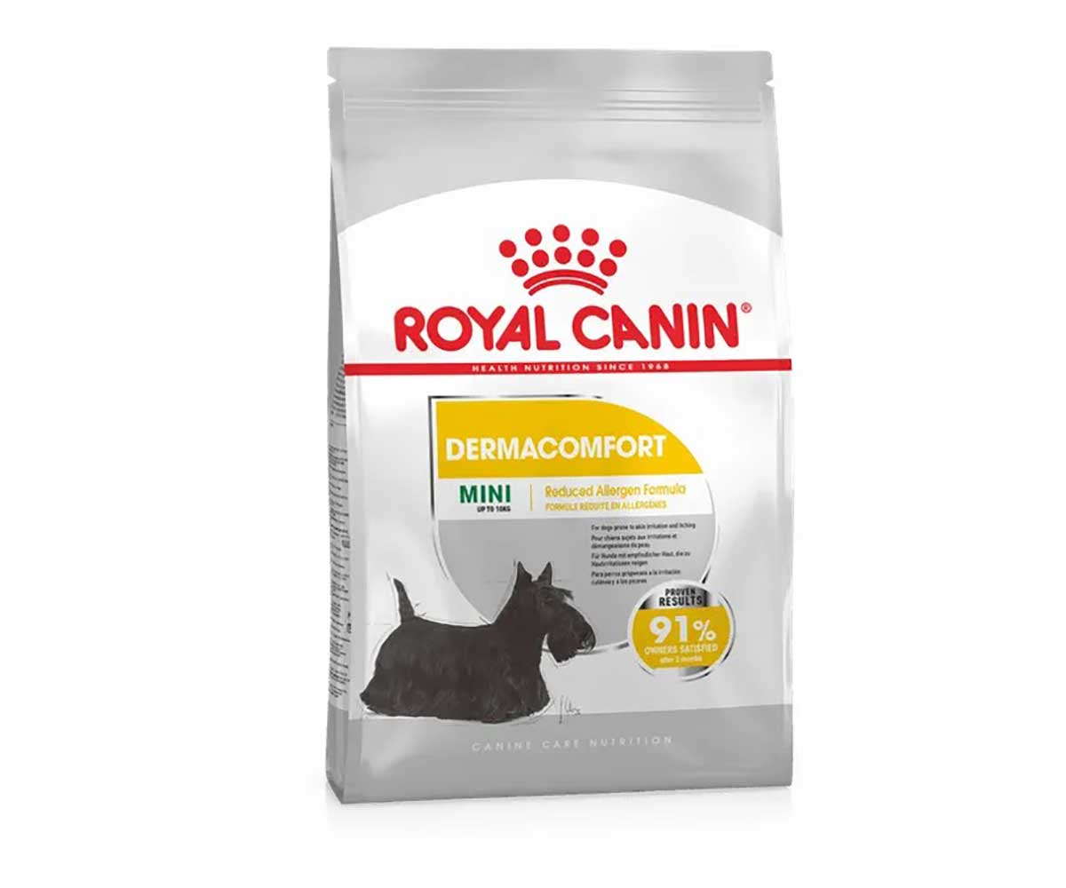Сухой Корм Royal Canin (Роял Канин) Для Собак Мелких Пород с Чувствительной Кожей MINI Dermacomfort 3кг