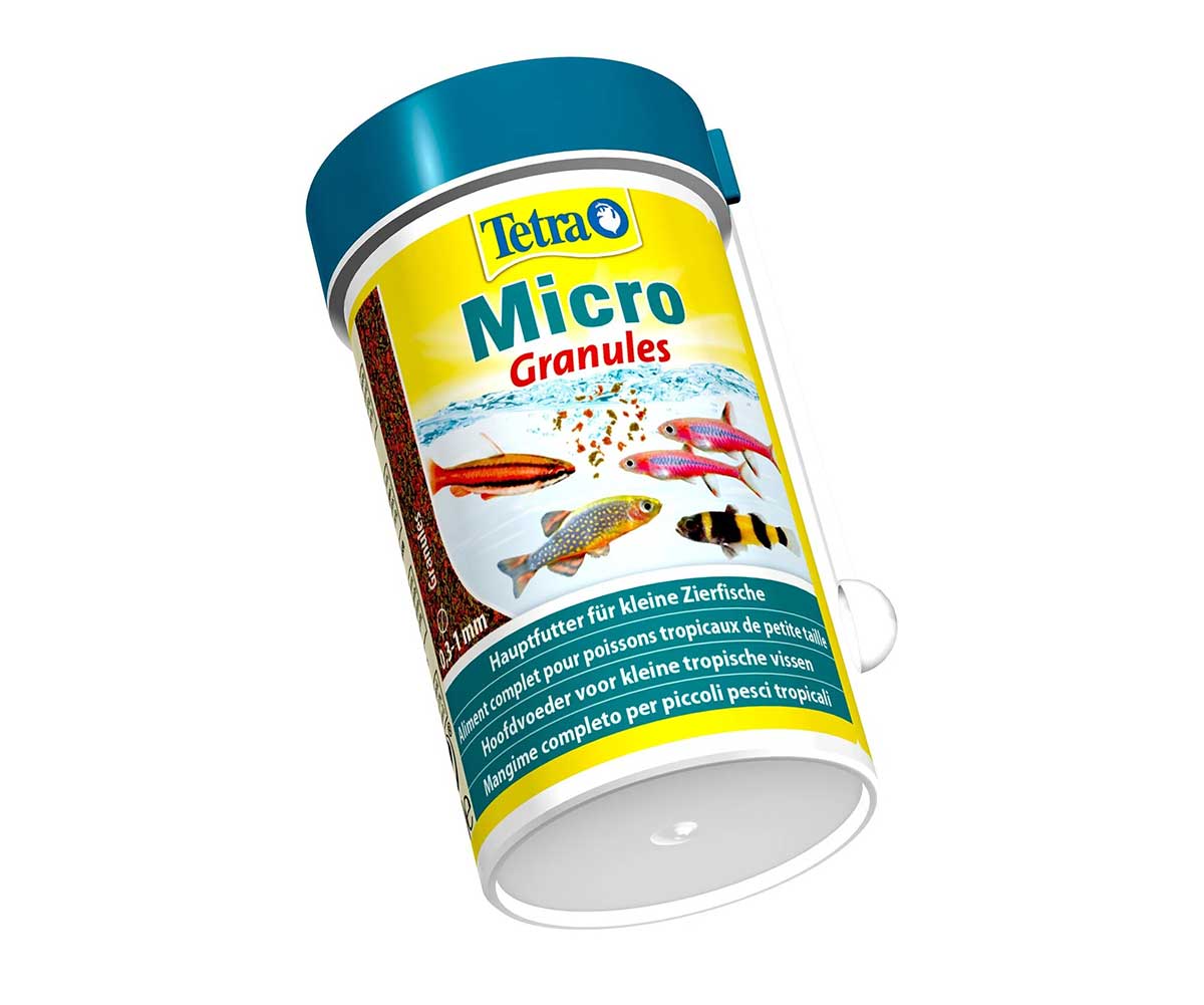 Корм Для Рыб Tetra (Тетра) Гранулы Для Мелких Видов Рыб Micro Granules 100мл 756861