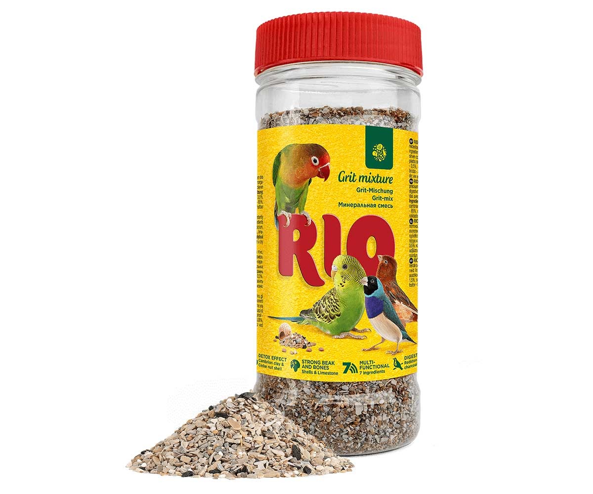 RIO (Рио) Минеральная Смесь Для Декоративных Птиц Для Пищеварения 520г