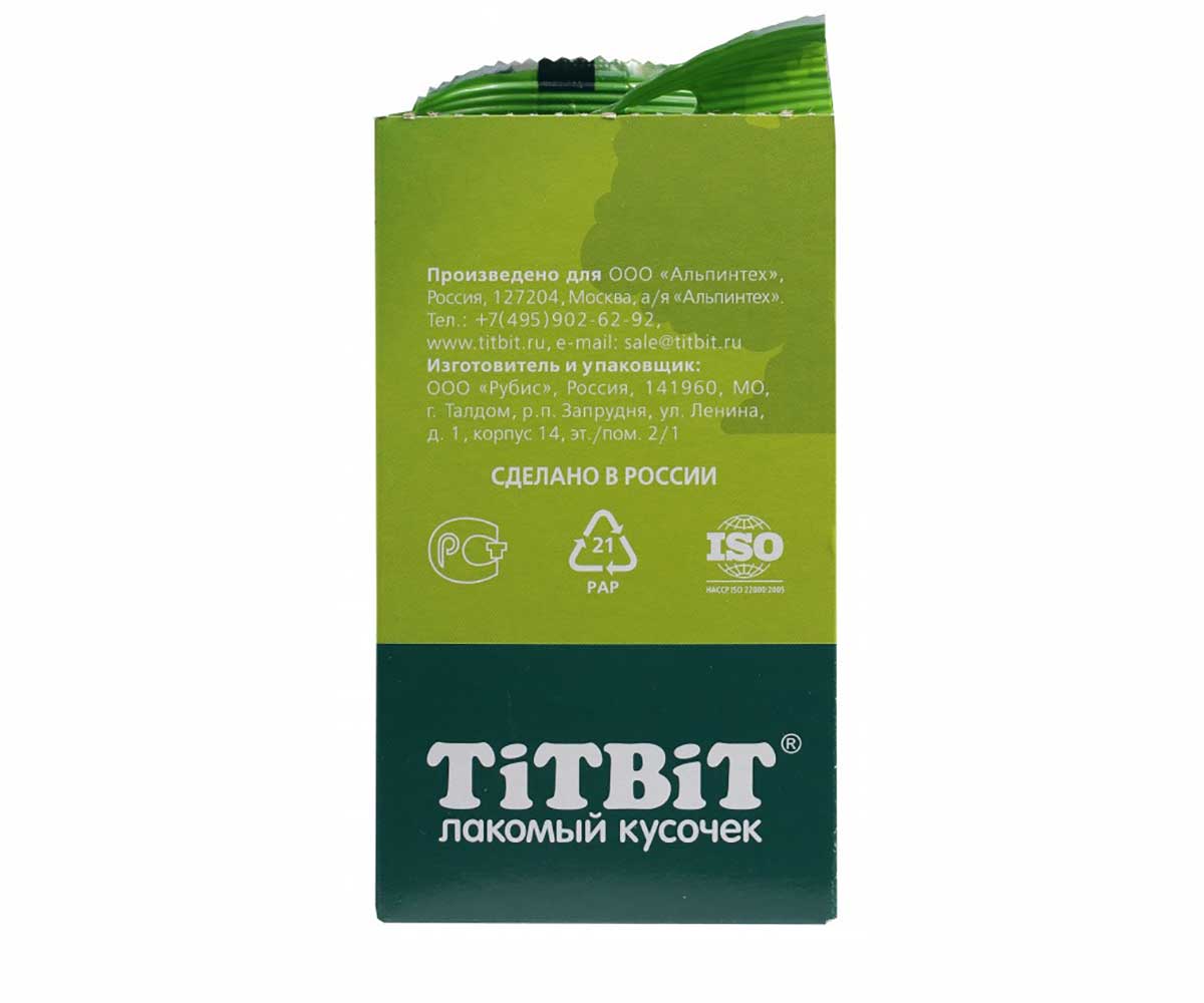 Лакомство Для Собак TiTBiT (Титбит) Съедобная Игрушка Косточка с Уткой Standart 4424