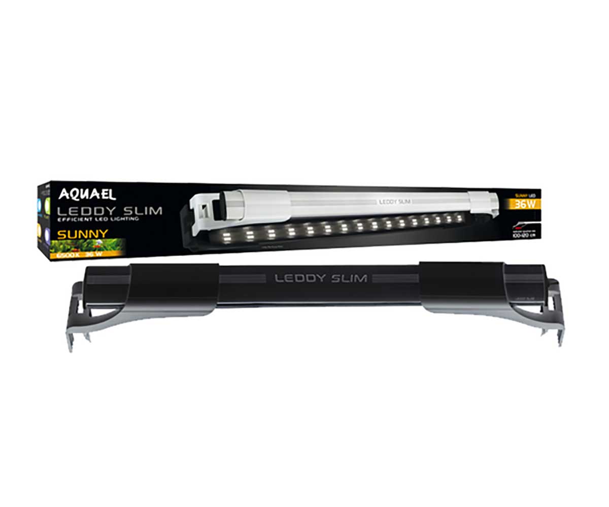 Светильник Для Аквариума Aquael (Акваель) Leddy Slim Duo Sunny 36Вт Черный 100-120см 115556
