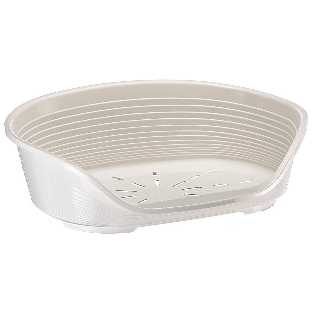 Лежак Для Кошек и Собак Мелких Пород Ferplast (Ферпласт) 61,5*45*21,5см Siesta Deluxe 4 Белый 70204911