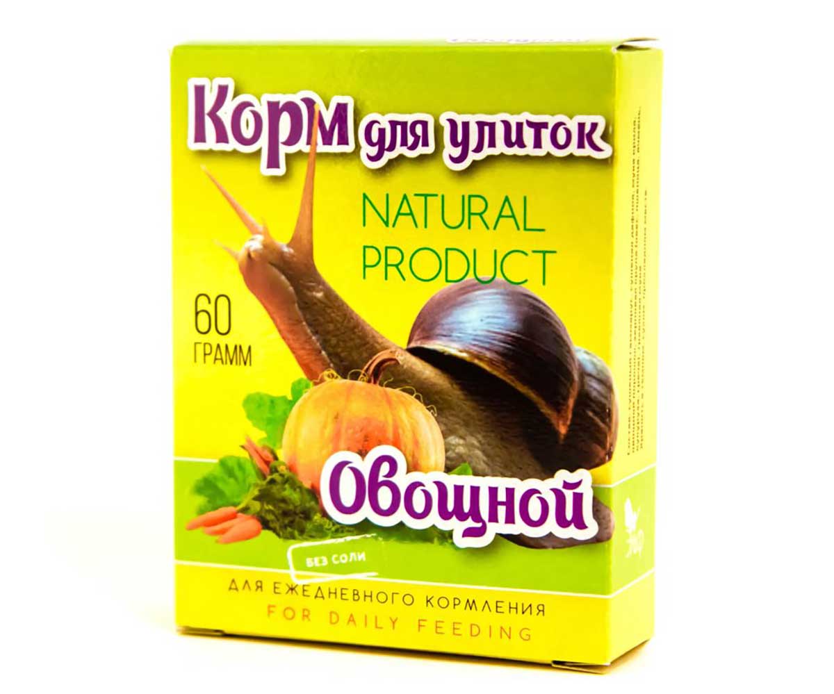 Корм Для Улиток Эльф Овощной 60г