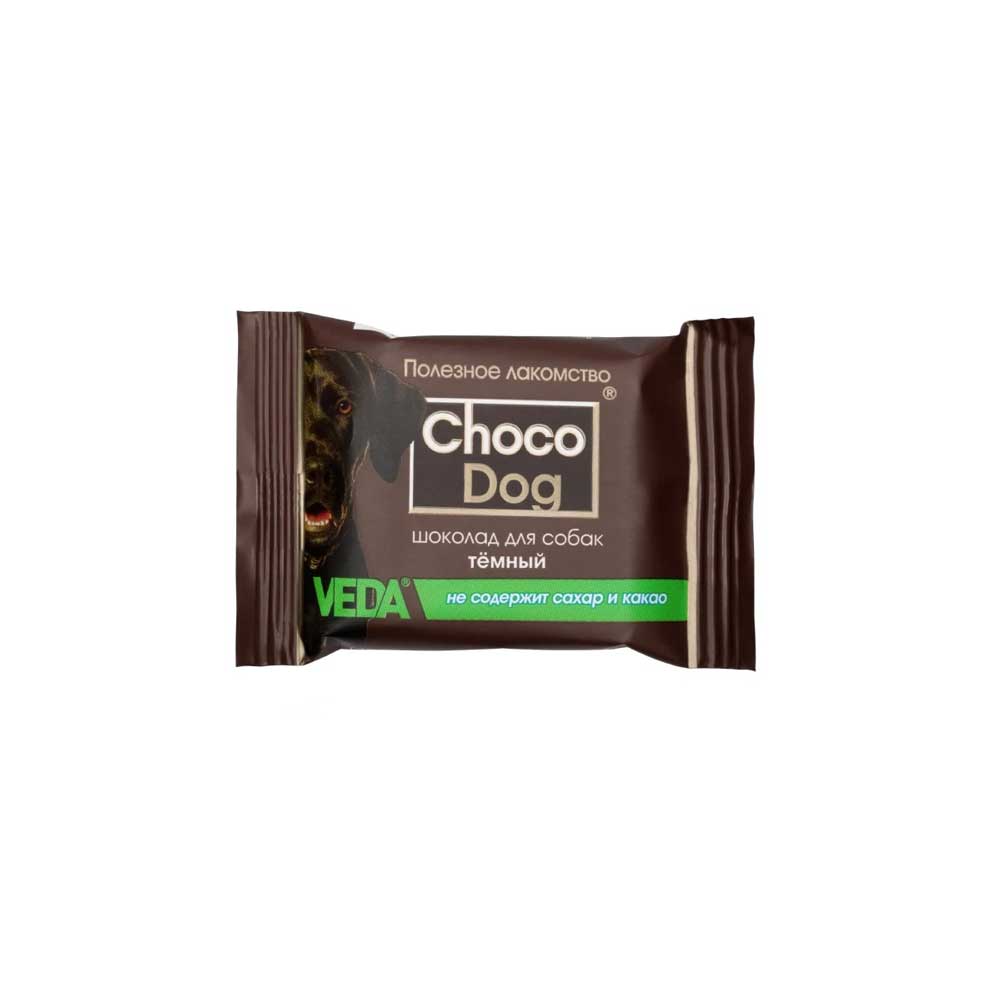 Лакомство Для Собак Веда Choco Dog Шоколад Тёмный 15г