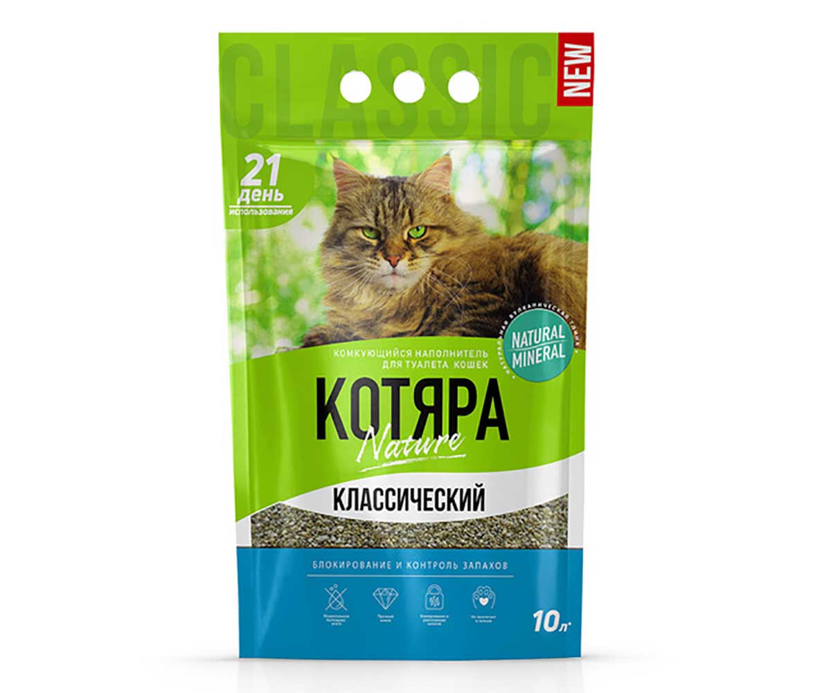 Наполнитель Для Кошачьего Туалета Котяра Полиэтиленовый Пакет 4,2кг-10л