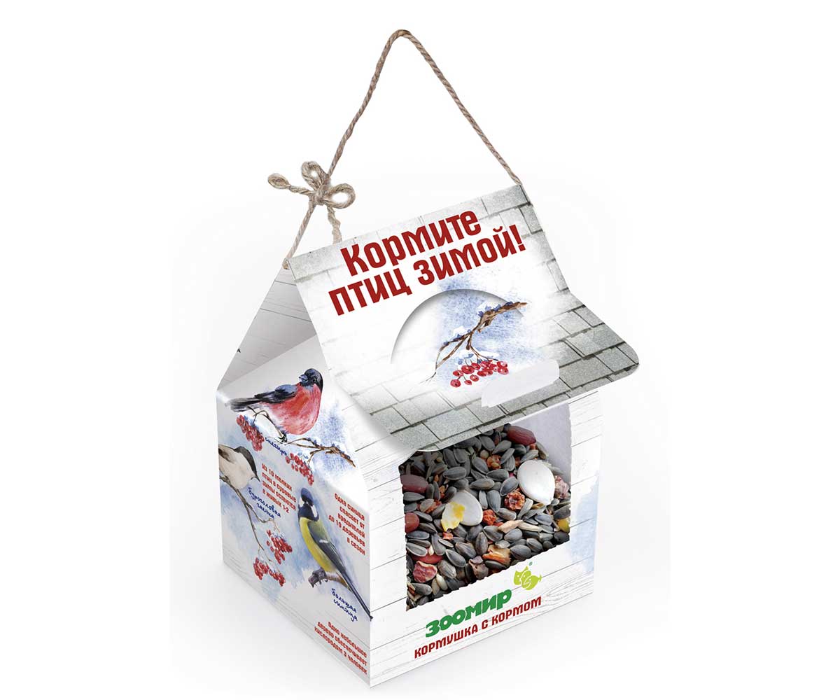 Корм Для Уличных Птиц Зоомир 300г (1*6)