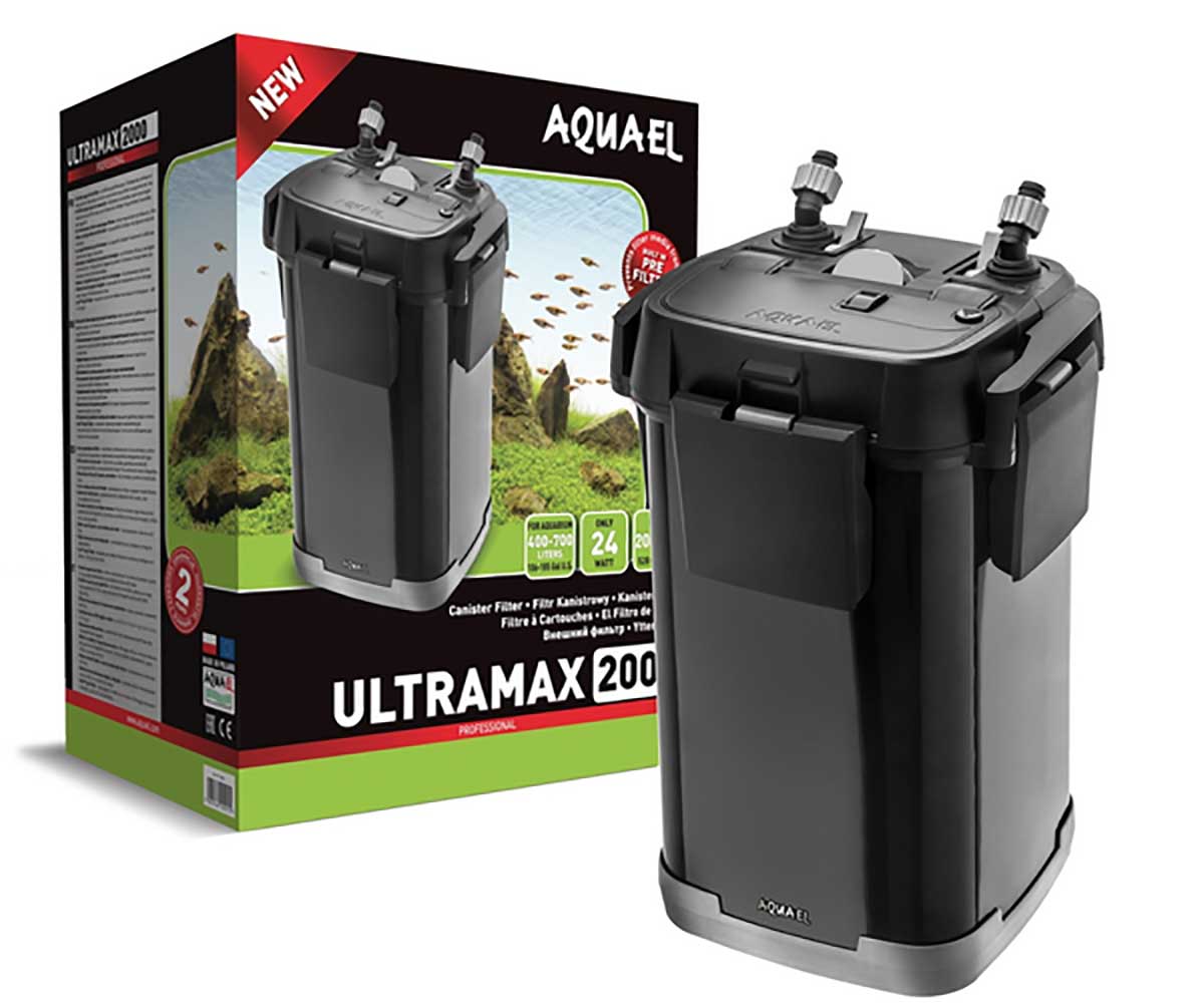 Фильтр Внешний Для Аквариума 400-700л Aquael (Акваэль) Ultramax 2000 2000л/ч 120666