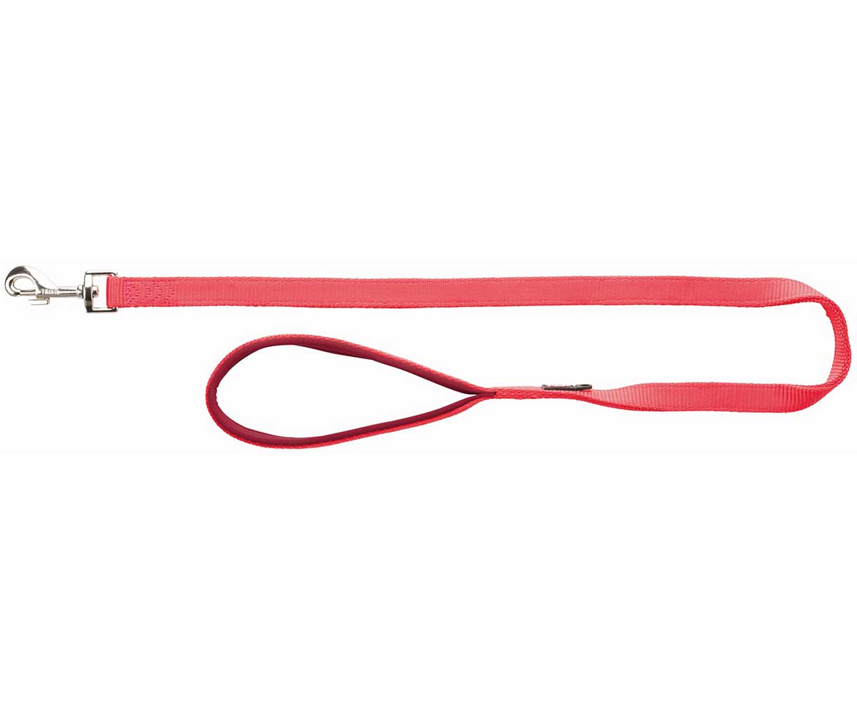 Поводок Для Собак Trixie (Трикси) Premium M-L 1м/20мм 200222 Коралловый