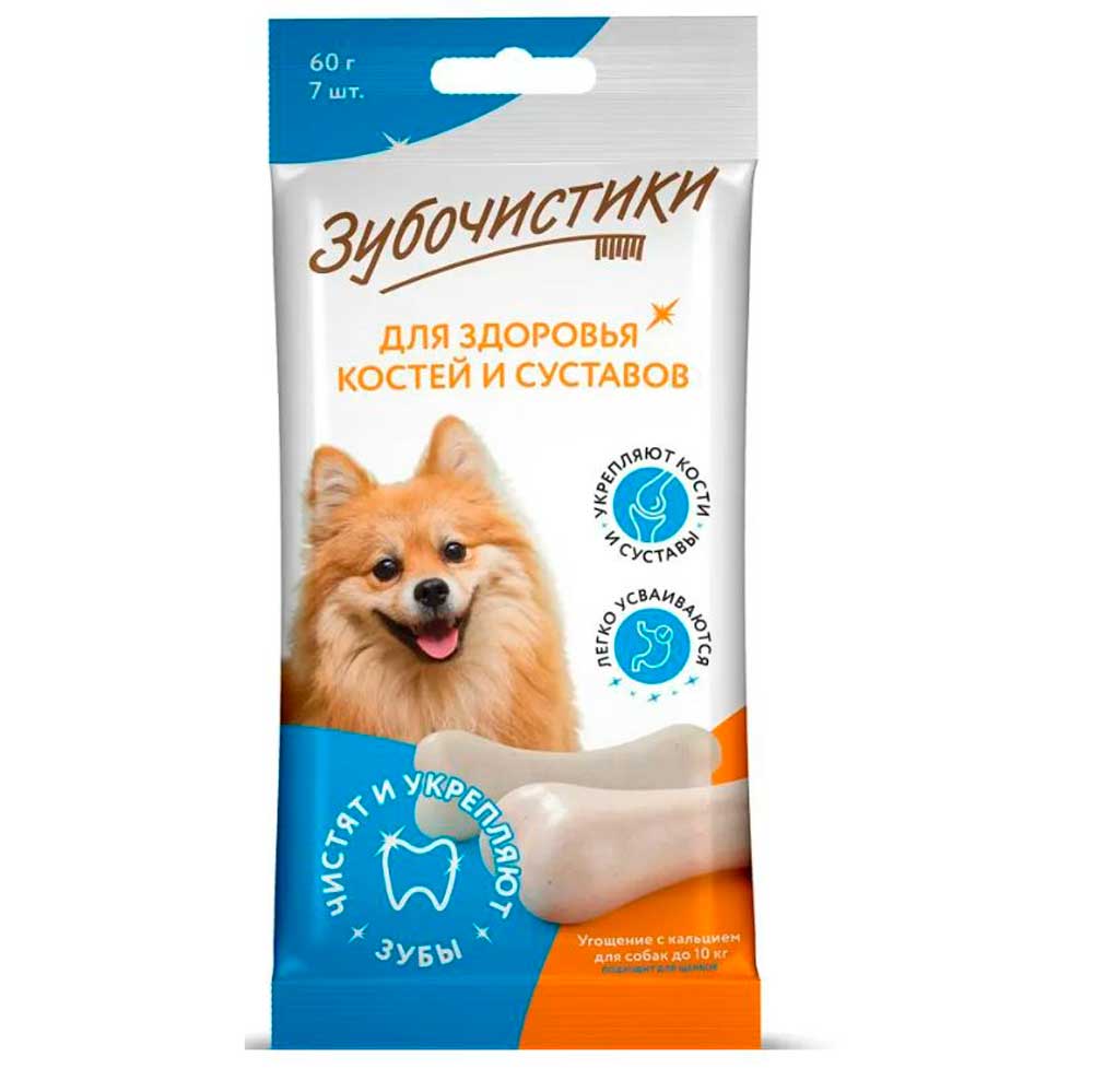 Лакомство Для Собак Мелких Пород Зубочистики Кальциевые До 10кг 60г 303990