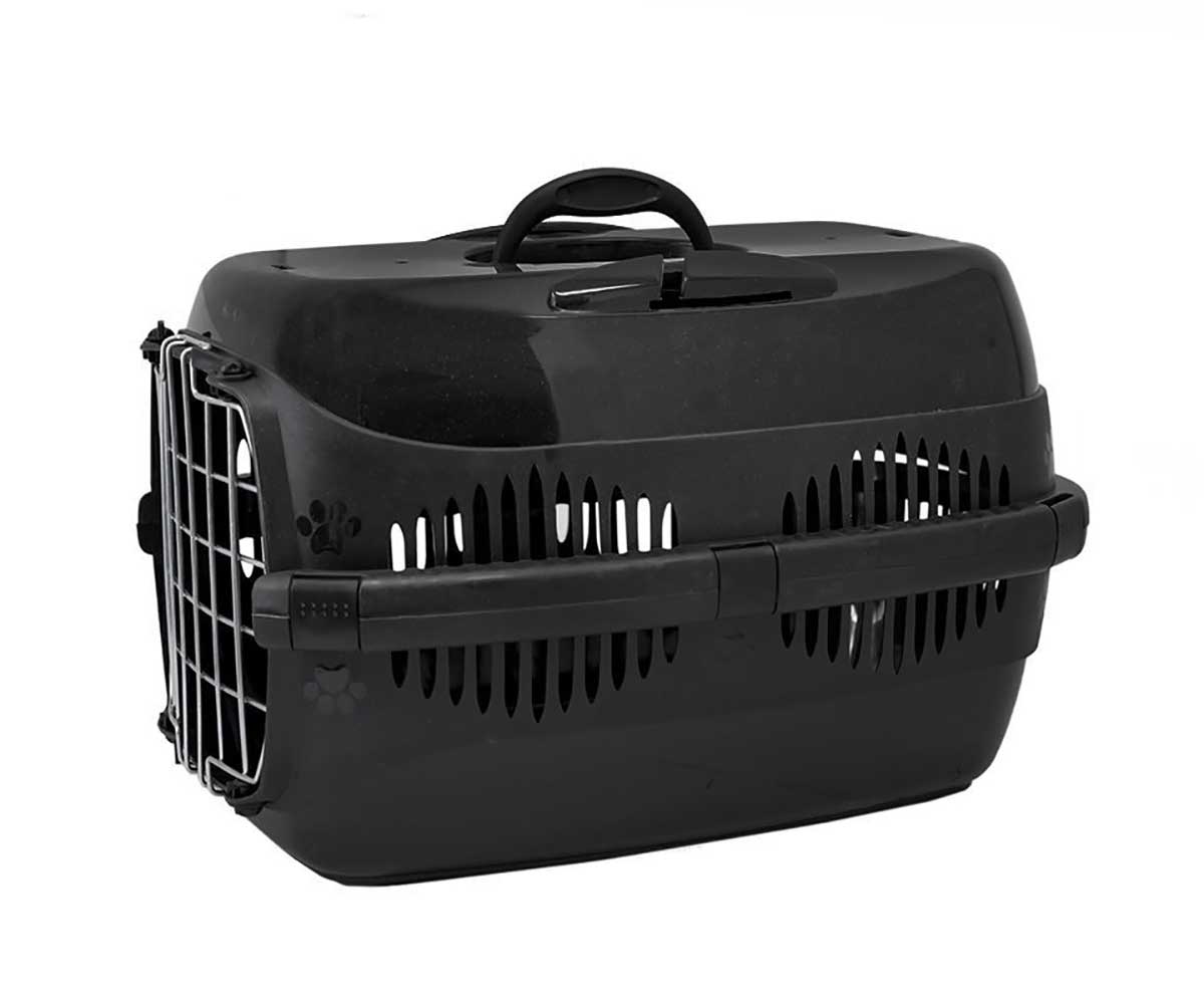Переноска Для Кошек и Собак Мелких Пород До 9кг Zoom (Зум) Спутник-1 Металлическая Дверь 29*43*27,5см Rp3992