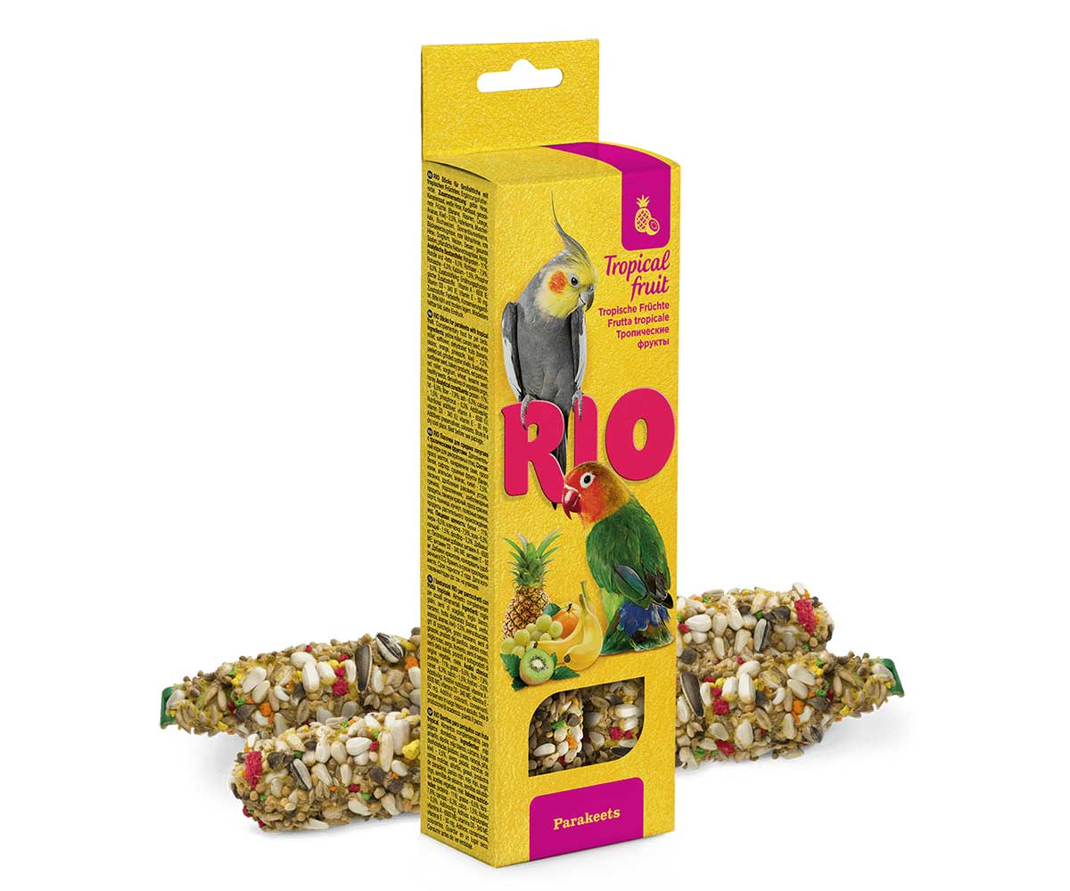 RIO (Рио) Тропические Фрукты Палочки Для Средних Попугаев 2*75г