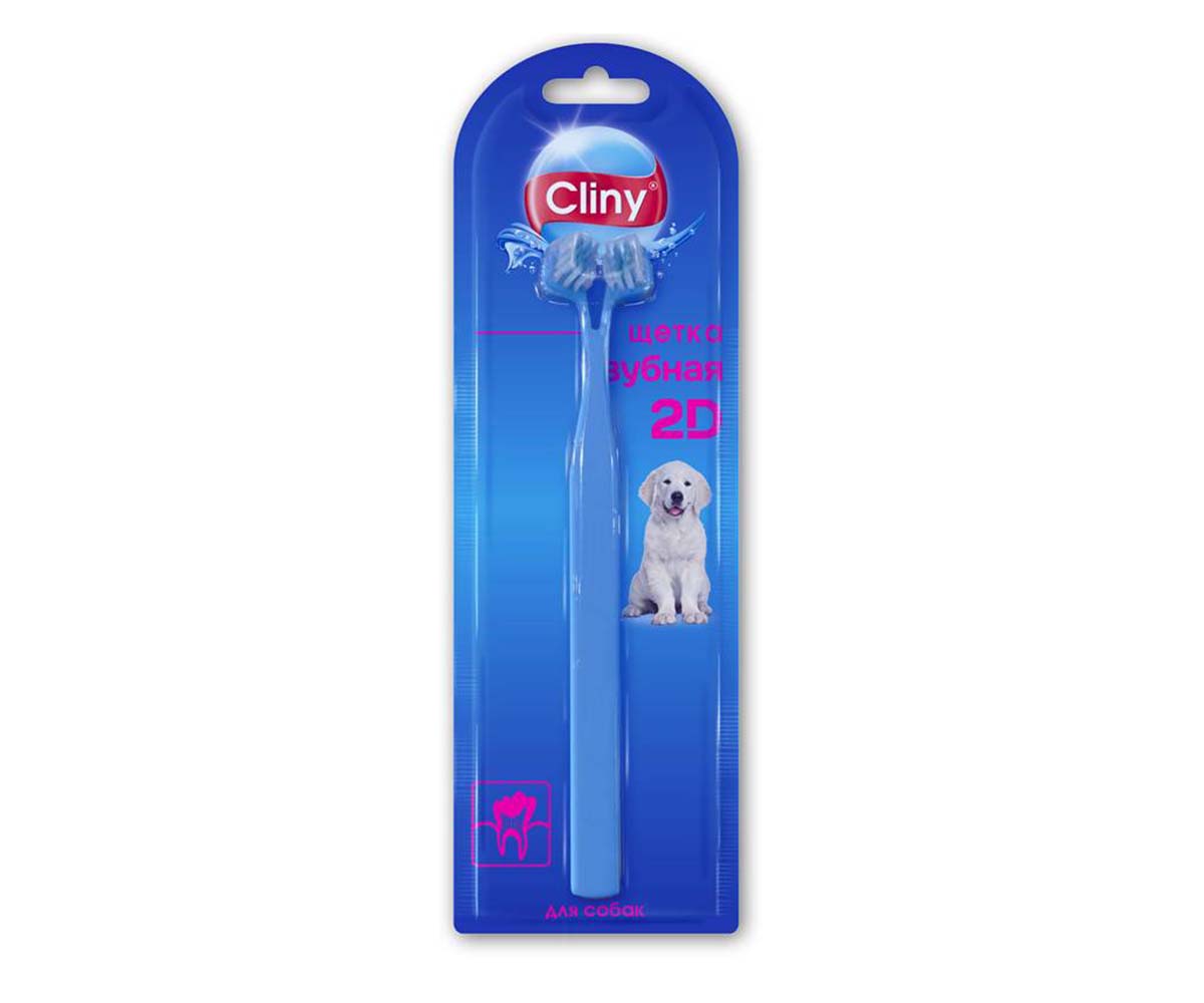 Щетка Зубная Для Собак Cliny (Клини) 2d К117
