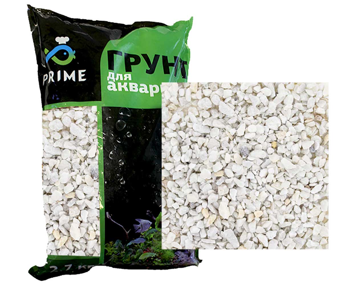 Грунт Для Аквариума Prime (Прайм) Мария-Трейд 3-5мм 2,7кг Pr-000244