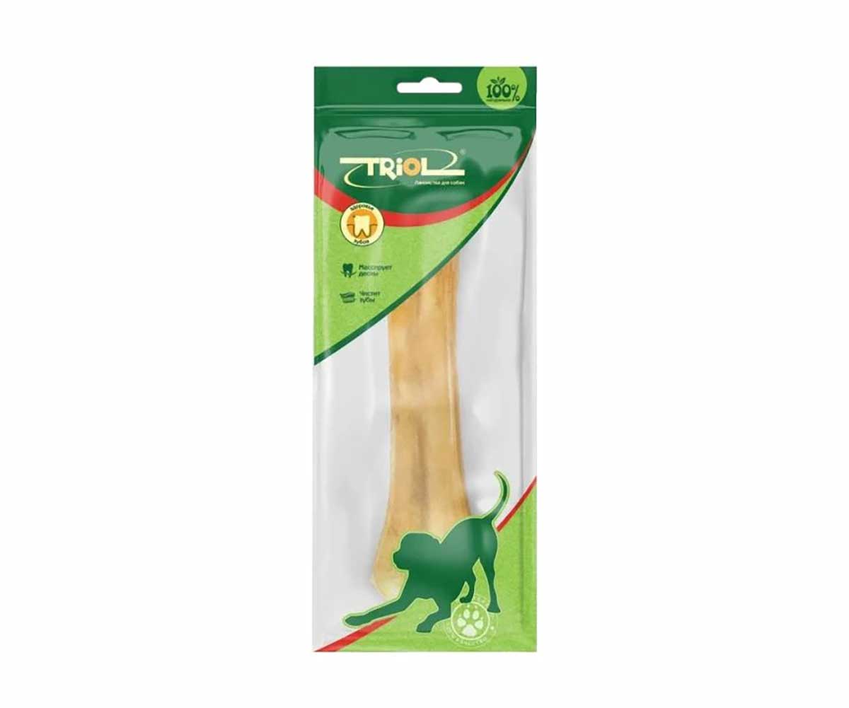 Лакомство Для Собак Крупных Пород Triol (Триол) Кость Из Жил 25см 200-210г 10151069