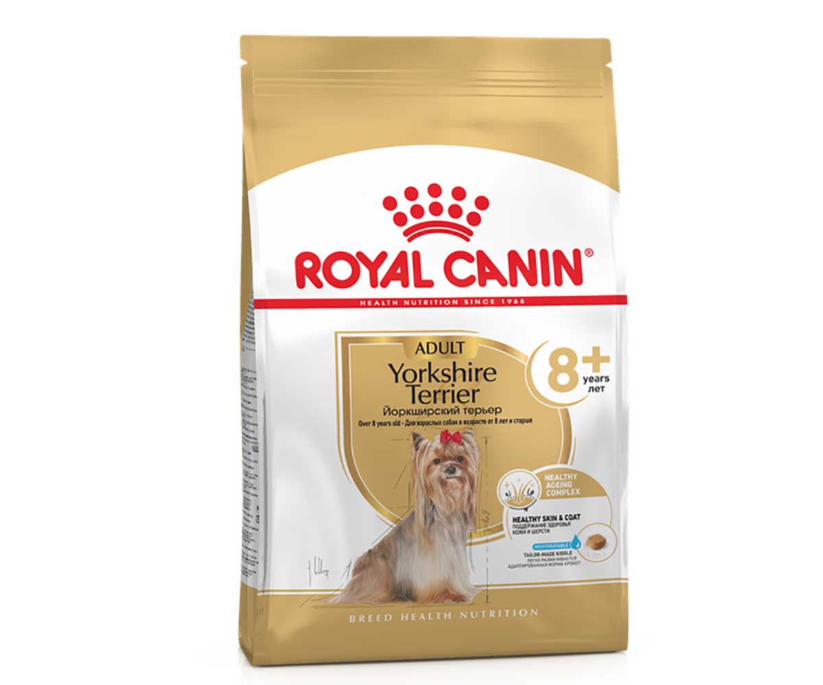 Сухой Корм Royal Canin (Роял Канин) Для Пожилых Собак Породы Йоркширский Терьер Старше 8 Лет Yorkshire Terrier Adult 8+ 500г