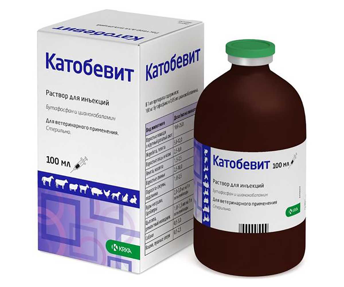 Катобевит Раствор Для Инъекций 100мл KRKA