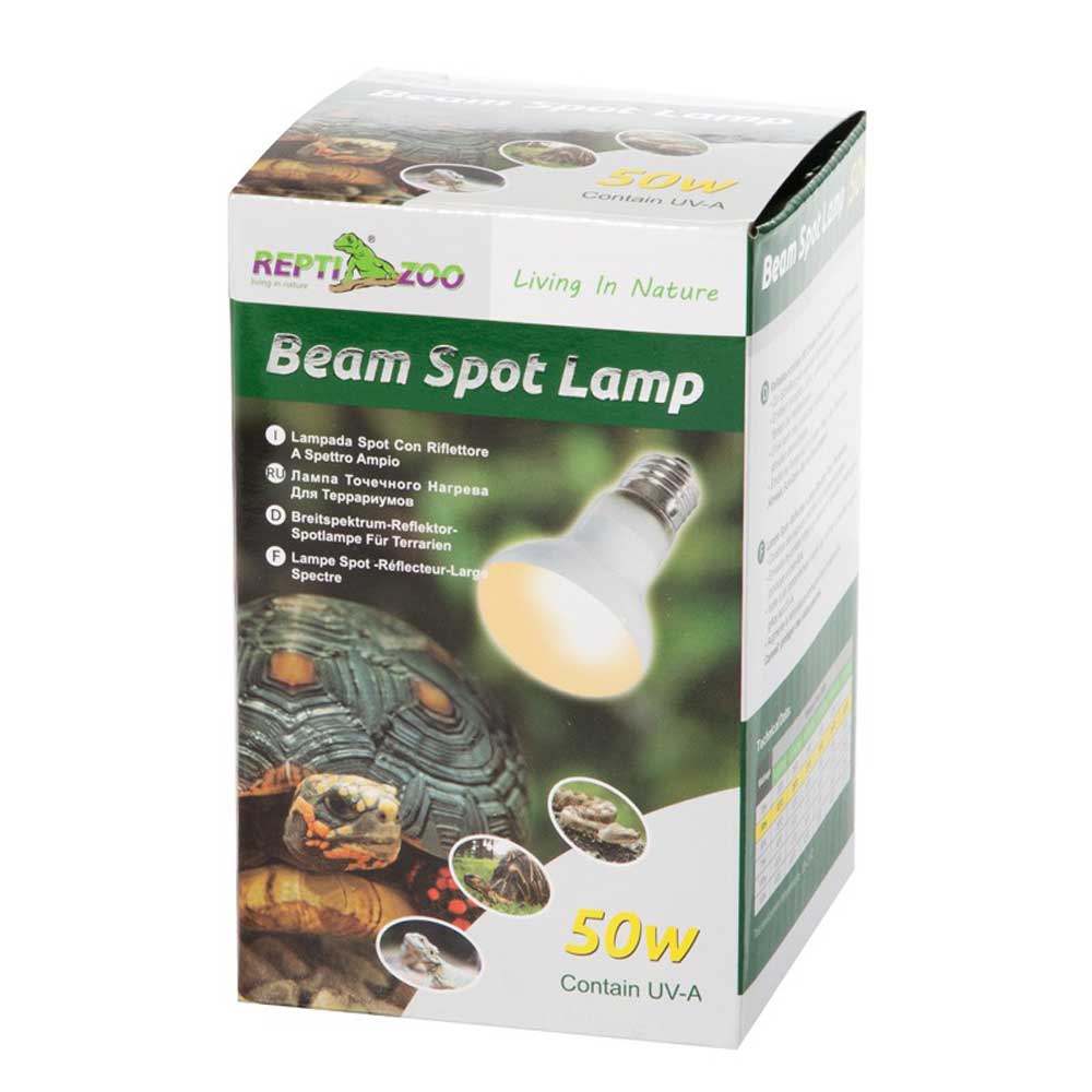 Лампа Для Рептилий Для Террариума Repti Zoo (Репти Зоо) BeamSpot B63050 50Вт Точечного Нагрева 83725019