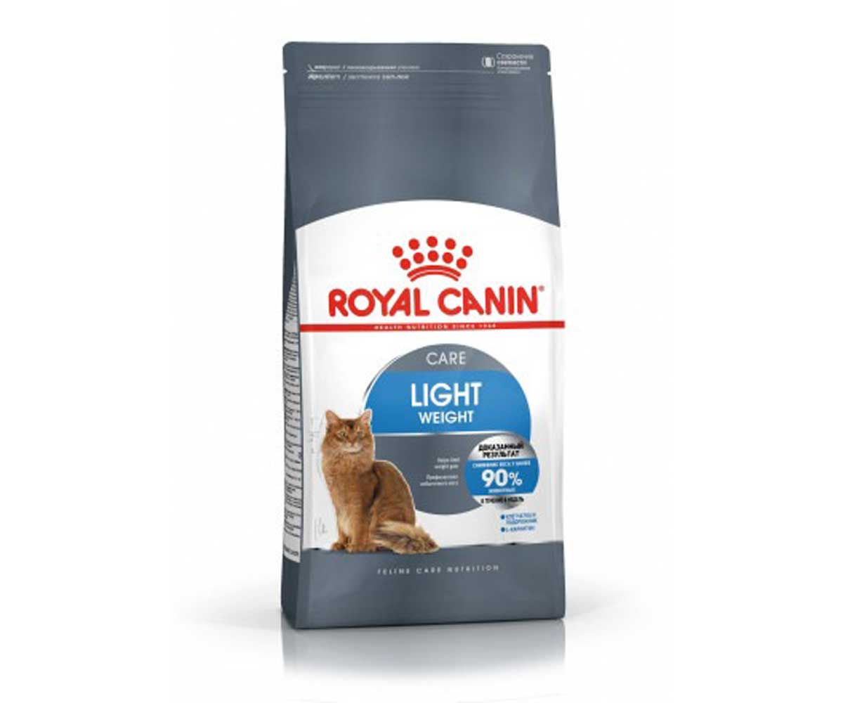 Сухой Корм Royal Canin (Роял Канин) Для Кошек Для Поддержания Оптимального Веса Диетический Light Weight Care 1,5кг