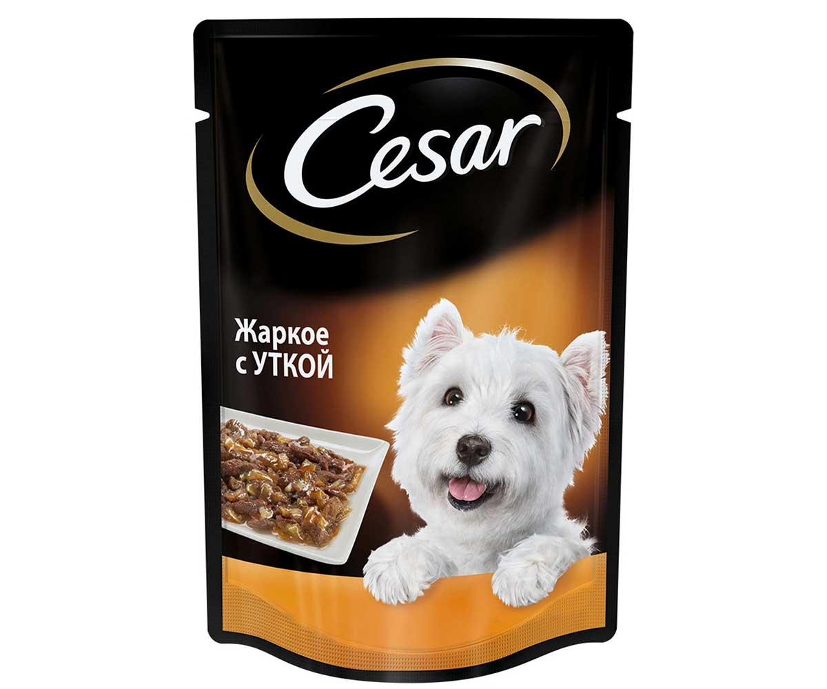 Влажный Корм Cesar (Цезарь) Для Собак Жаркое Утка 85г (1*28)