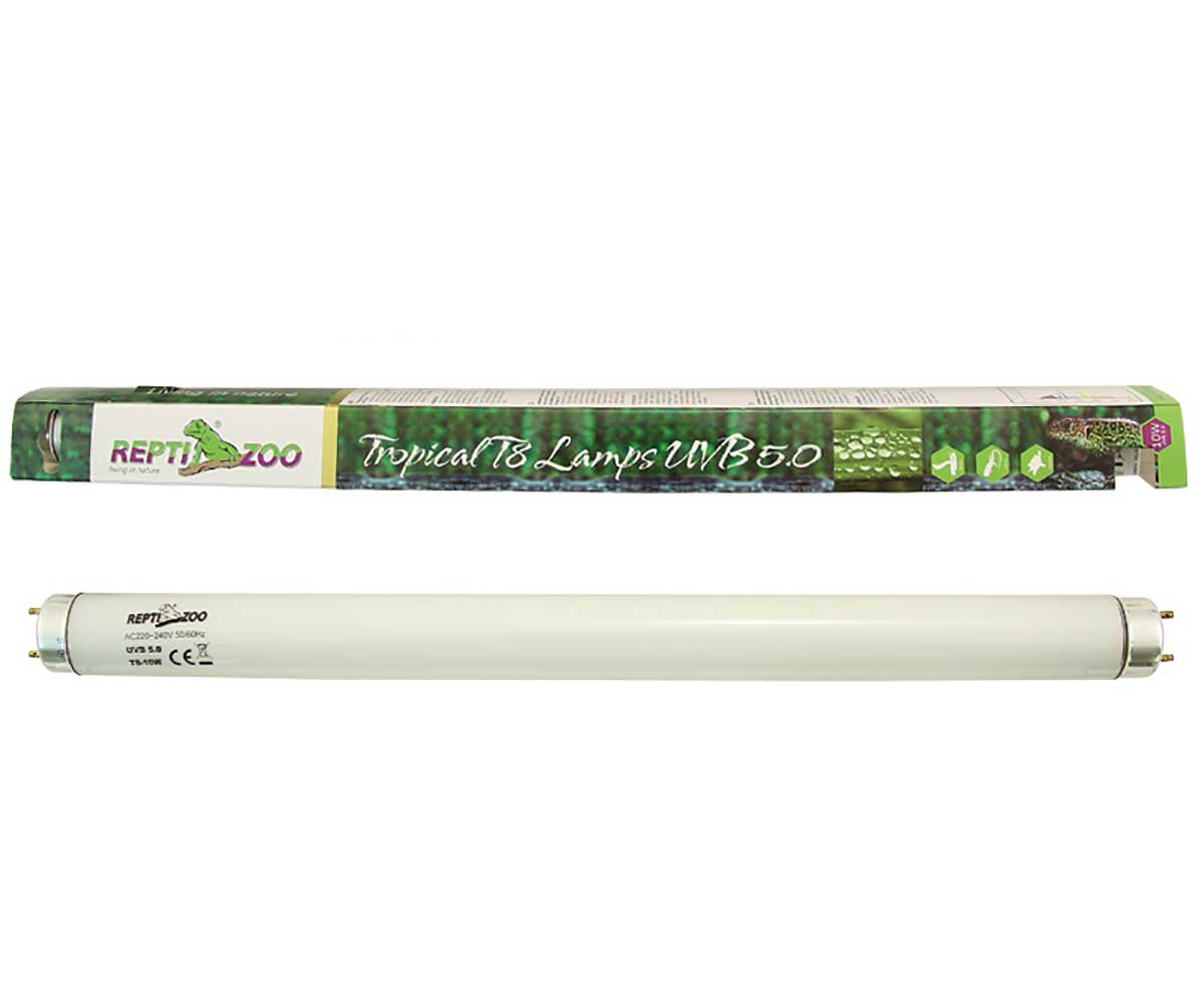 Лампа Для Рептилий Для Террариума Repti Zoo (Репти Зоо) Reptisol Tropical 5,0 Ll5025 25Вт Уф Т8 83725031