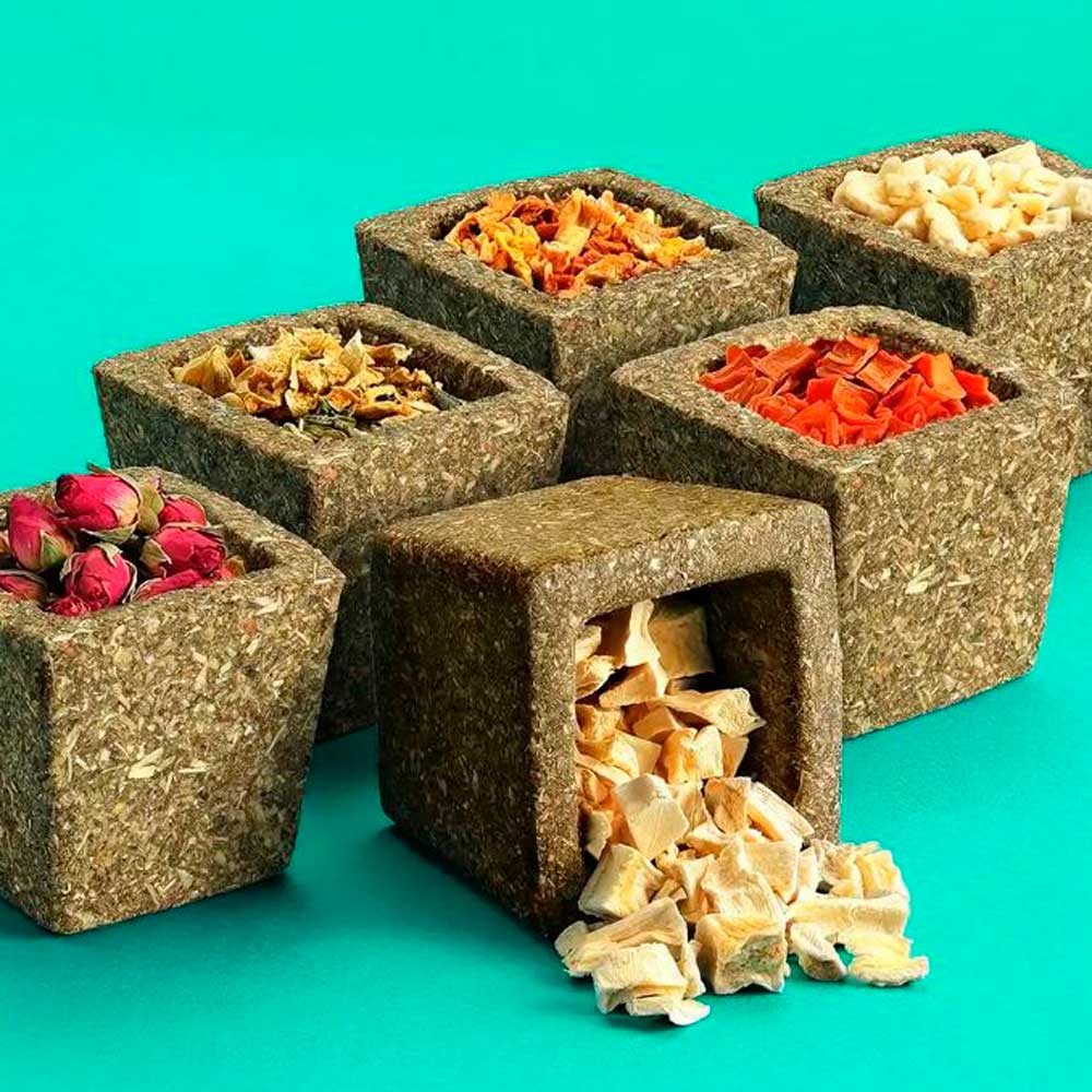 Лакомство Little One (Литтл Ван) Для Грызунов Корзинка из Луговых Трав с Наполнением Ассорти 65