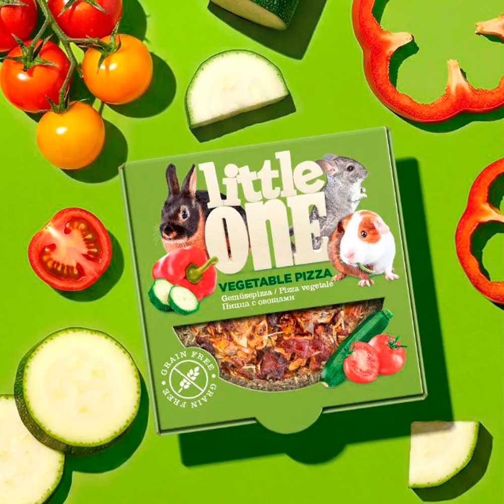 Лакомство Little One (Литтл Ван) Для Грызунов Пицца с Овощами 55г 32200