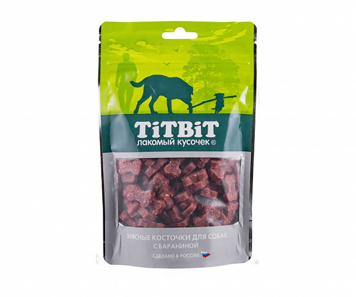 Лакомство Для Собак TiTBiT (Титбит) Косточки Мясные с Бараниной 145г 012918