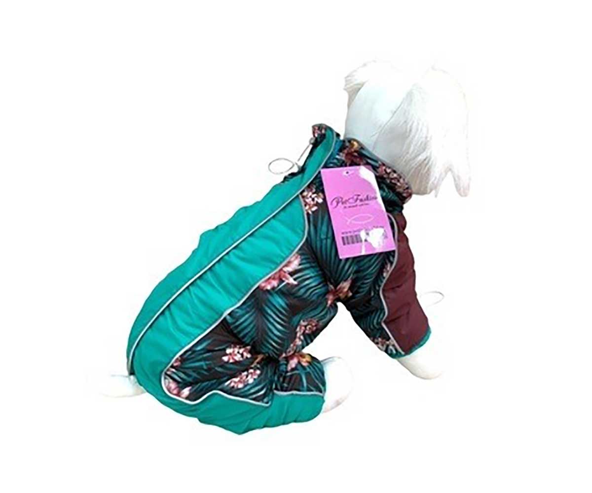 Комбинезон Для Собак Миниатюрных Пород Экзотик 10 Мальчик Мех Изумруд Pet Fashion (Пет Фешн)