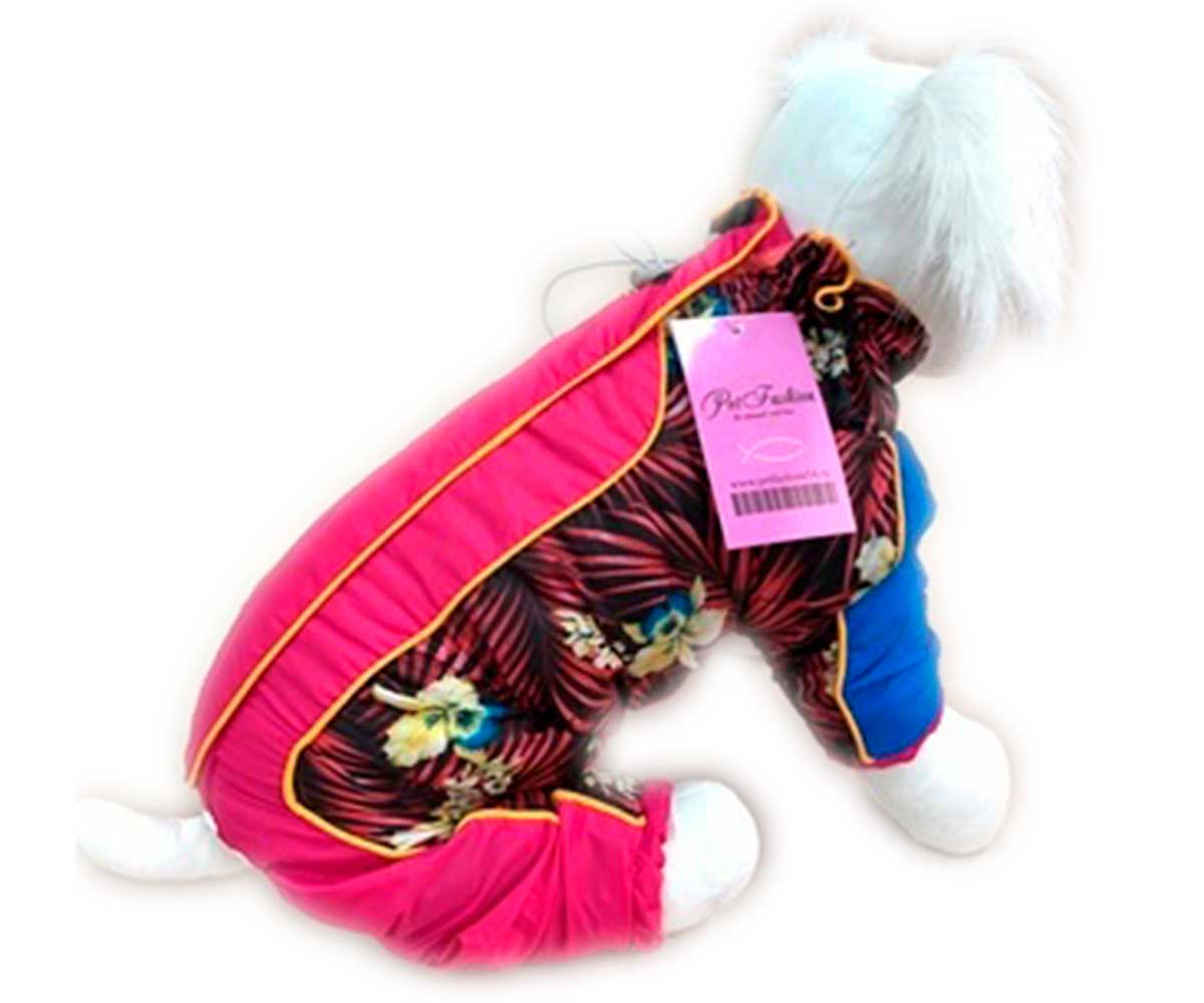 Комбинезон Для Собак Средних Пород Экзотик 22 Девочка Мех Фуксия Pet Fashion (Пет Фешн)