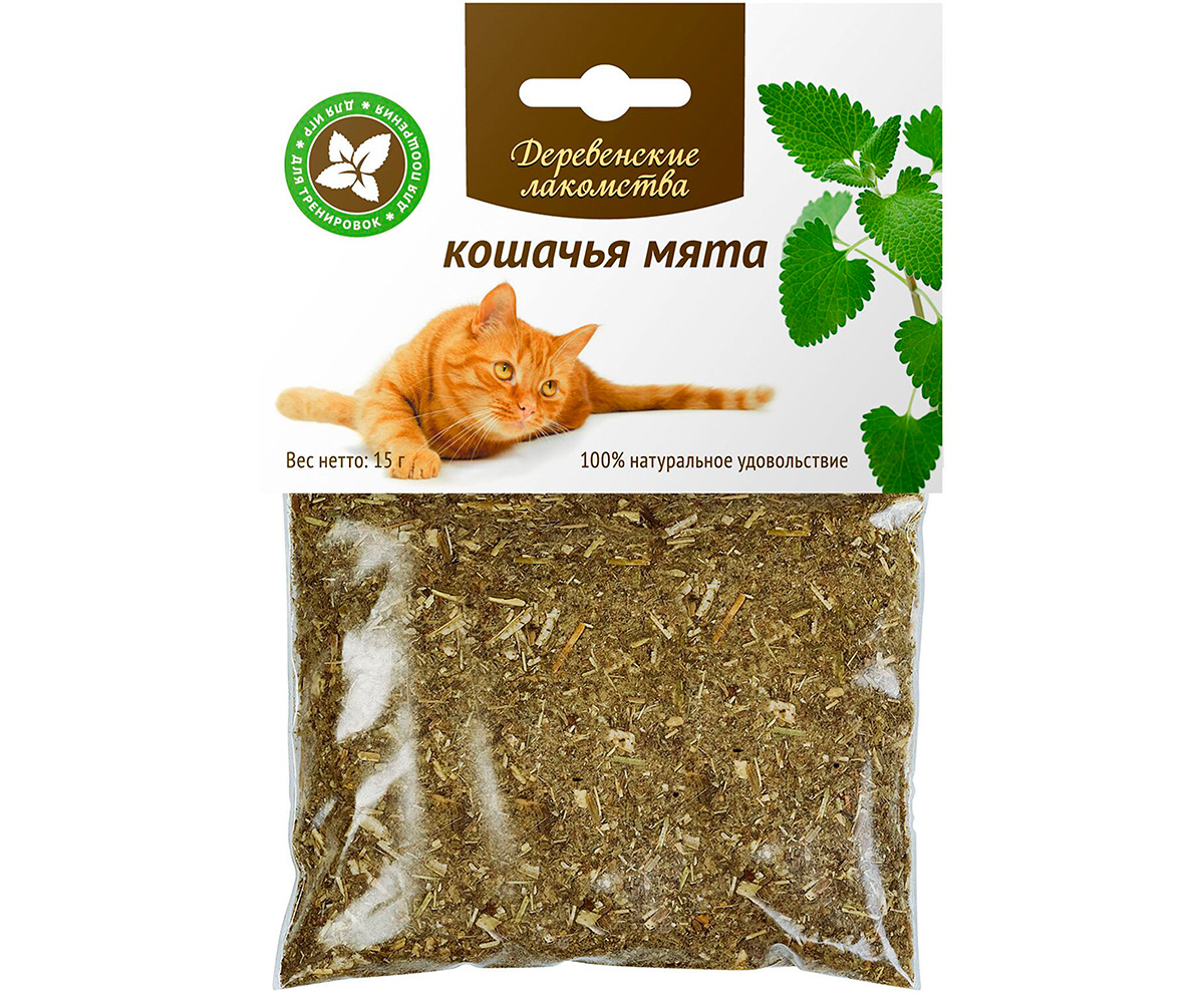 Кошачья Мята Деревенские Лакомства 15г 79711458