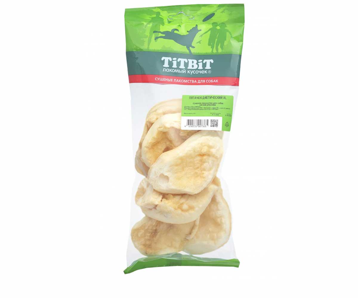 Лакомство Для Собак TiTBit (Титбит) Пятачок Диетический XL 70г