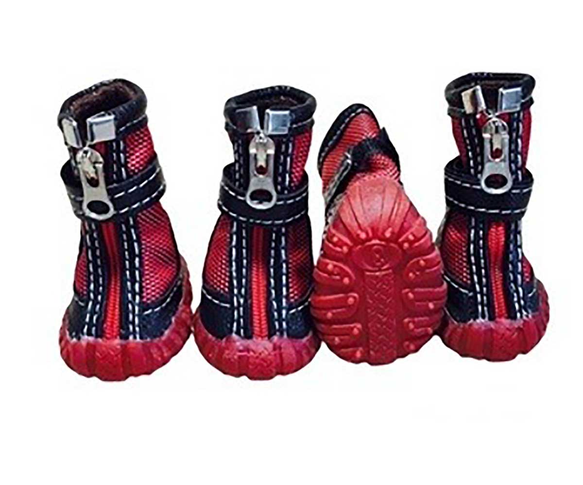 Сапожки Для Собак Средних Пород Спорт Шик 9 Красный Pet Fashion (Пет Фешн)