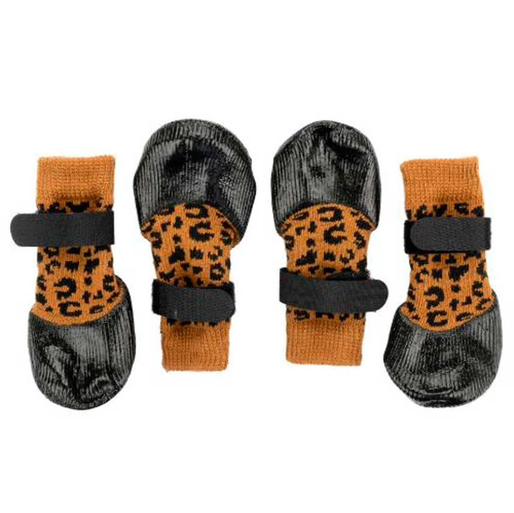 Носки Pet Fashion (Пет Фешн) Для Собак Мелких Пород Водоотталкивающие Гепард Бежевый Р. 7