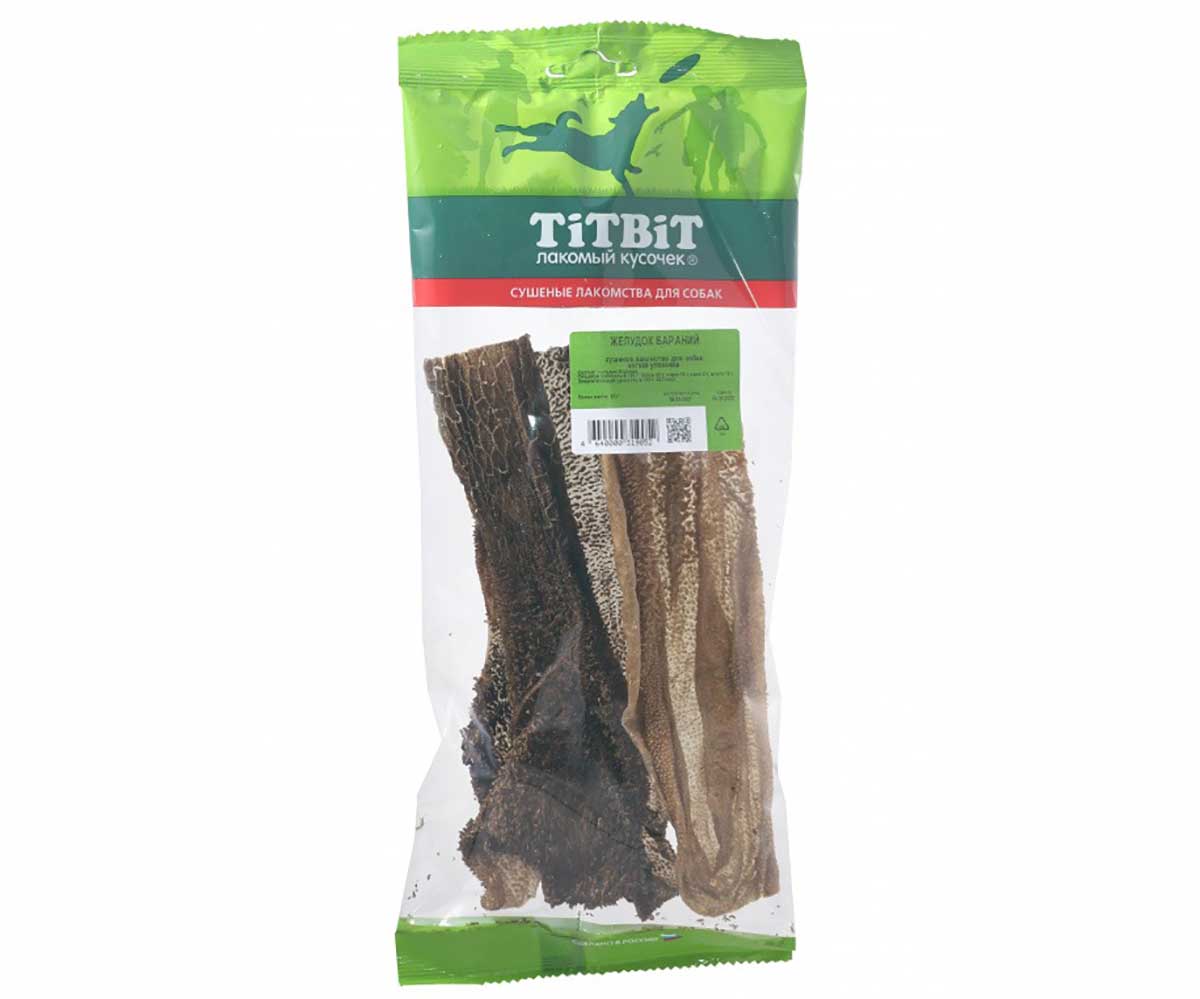 Лакомство Для Собак TiTBit (Титбит) Желудок Бараний 33г 9052