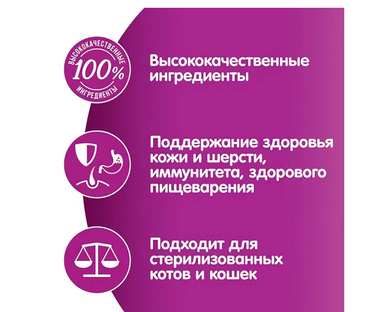 Сухой Корм Whiskas (Вискас) Для Кошек Подушечки с Паштетом Ассорти с Курицей и Индейкой 13,8кг (1*1)