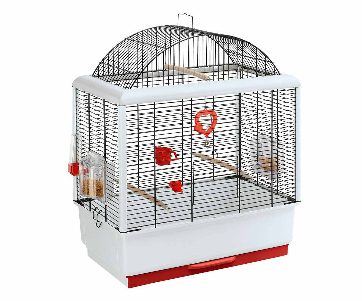 Клетка Для Птиц Ferplast (Ферпласт) Palladio-3 Черная 50*30*h64cm 52057811