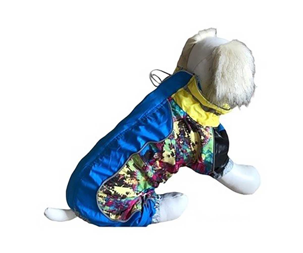 Дождевик Для Собак Средних Пород Мираж 22 Девочка Синий Pet Fashion (Пет Фешн)