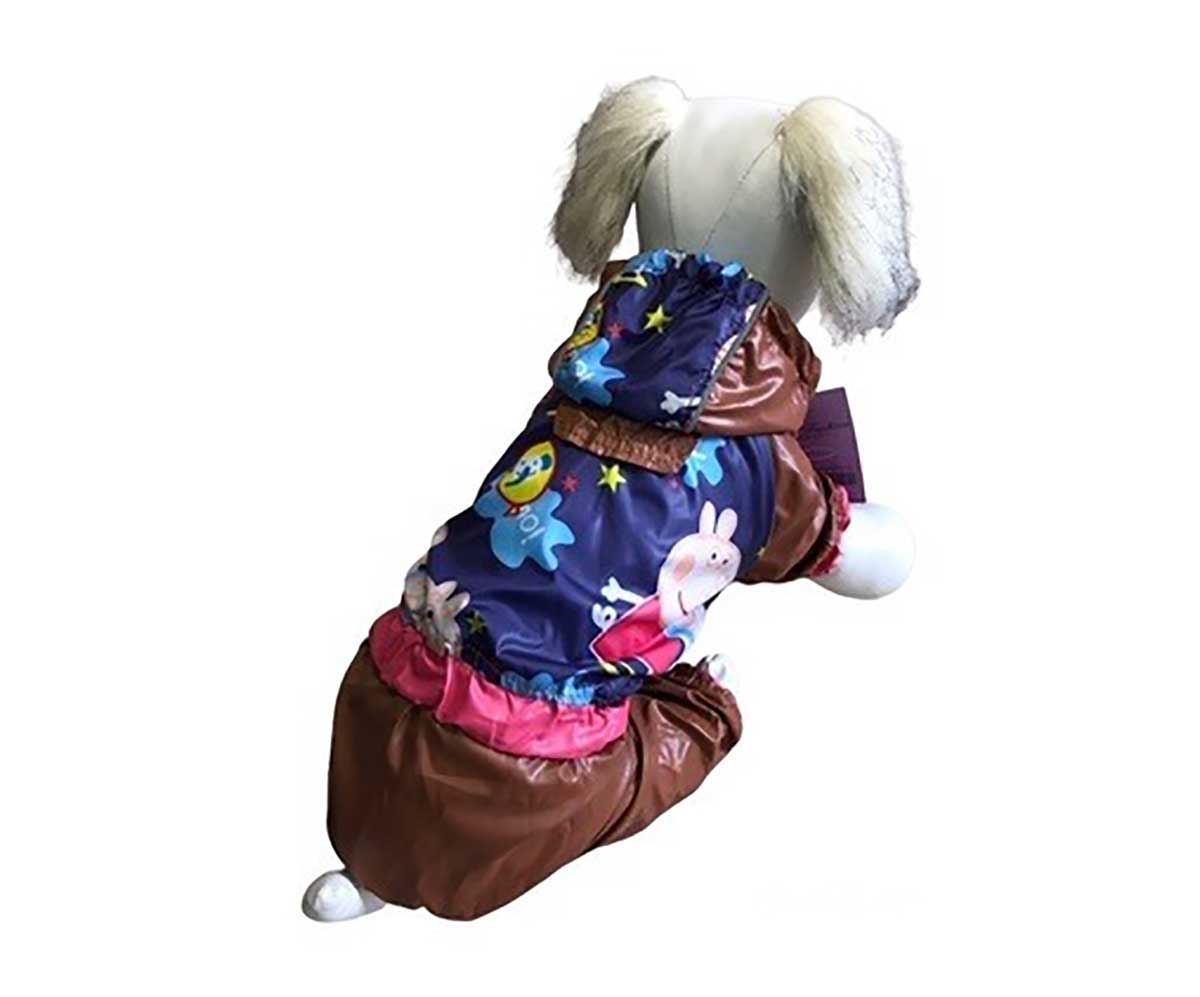 Дождевик Для Собак Мелких Пород Пеппа 18 Коричневый Pet Fashion (Пет Фешн)