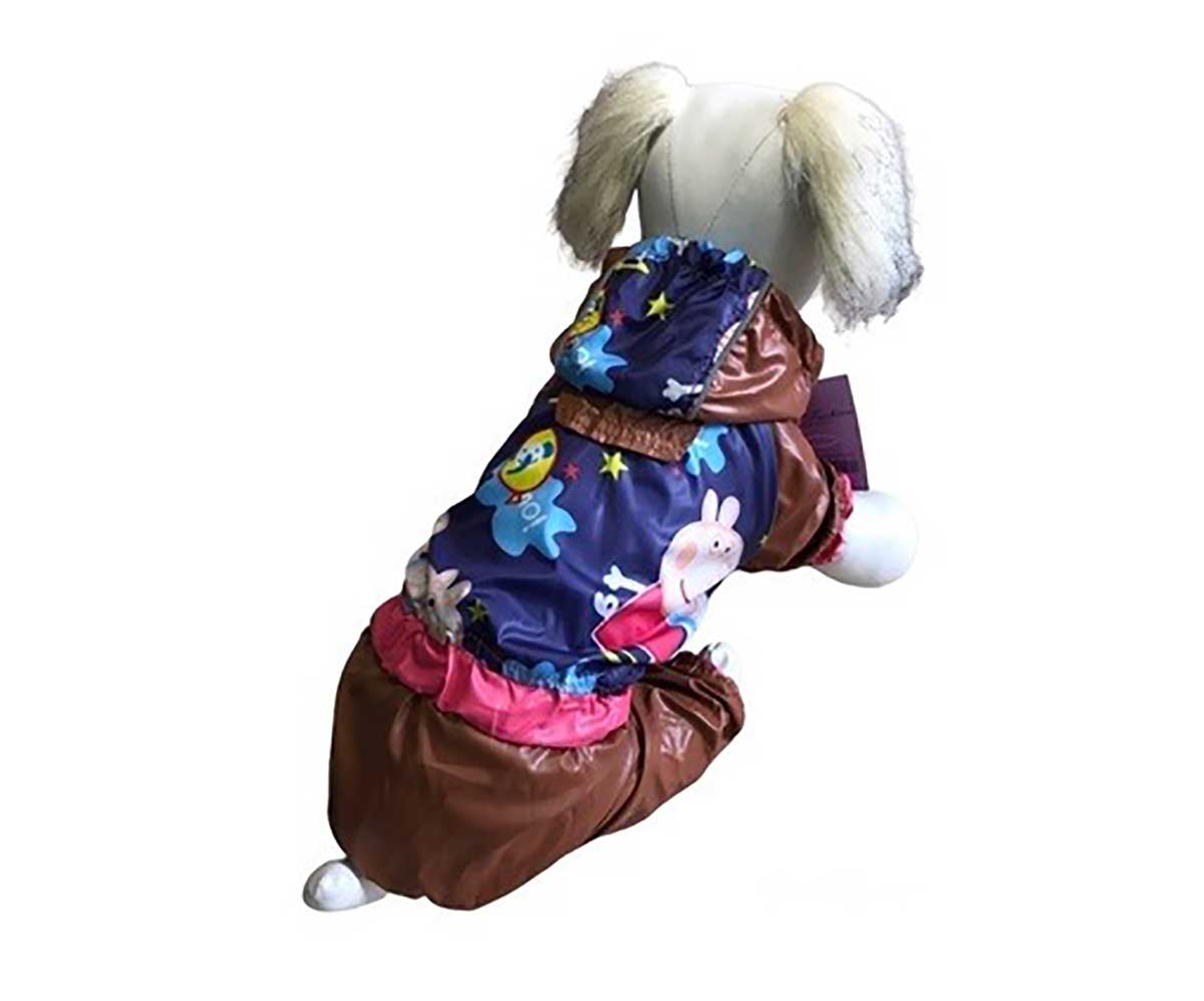 Дождевик Для Собак Средних Пород Пеппа 24 Коричневый Pet Fashion (Пет Фешн)