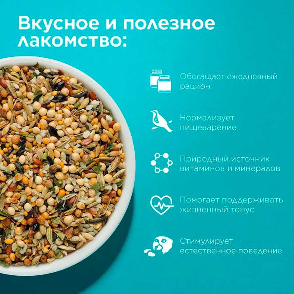 Лакомство Rio (Рио) Для Птиц Полезные Семена 240г