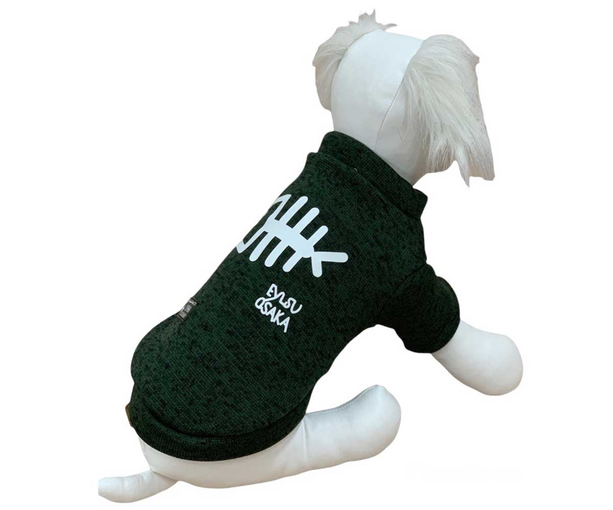 Толстовка-Бомбер Для Собак Миниатюрных Пород Fish S Хаки Pet Fashion (Пет Фешн)