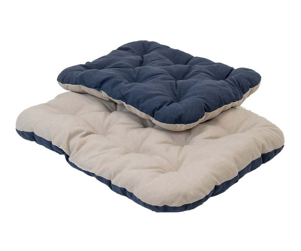 Перина Для Собак и Кошек Дарелэнд Navy Прямоугольная Пухлая 80*60*9см Rp95006беж