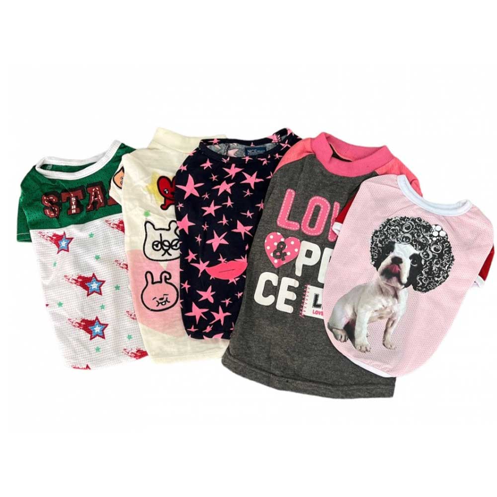 Футболка Pet Fashion (Пет Фешн) Ассорти Xs Разноцветная