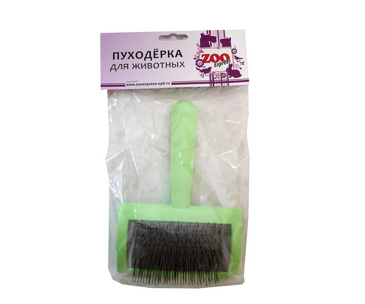 Пуходерка Zooexpress (Зооэкспресс) Пластик Средняя Без Капли 23081