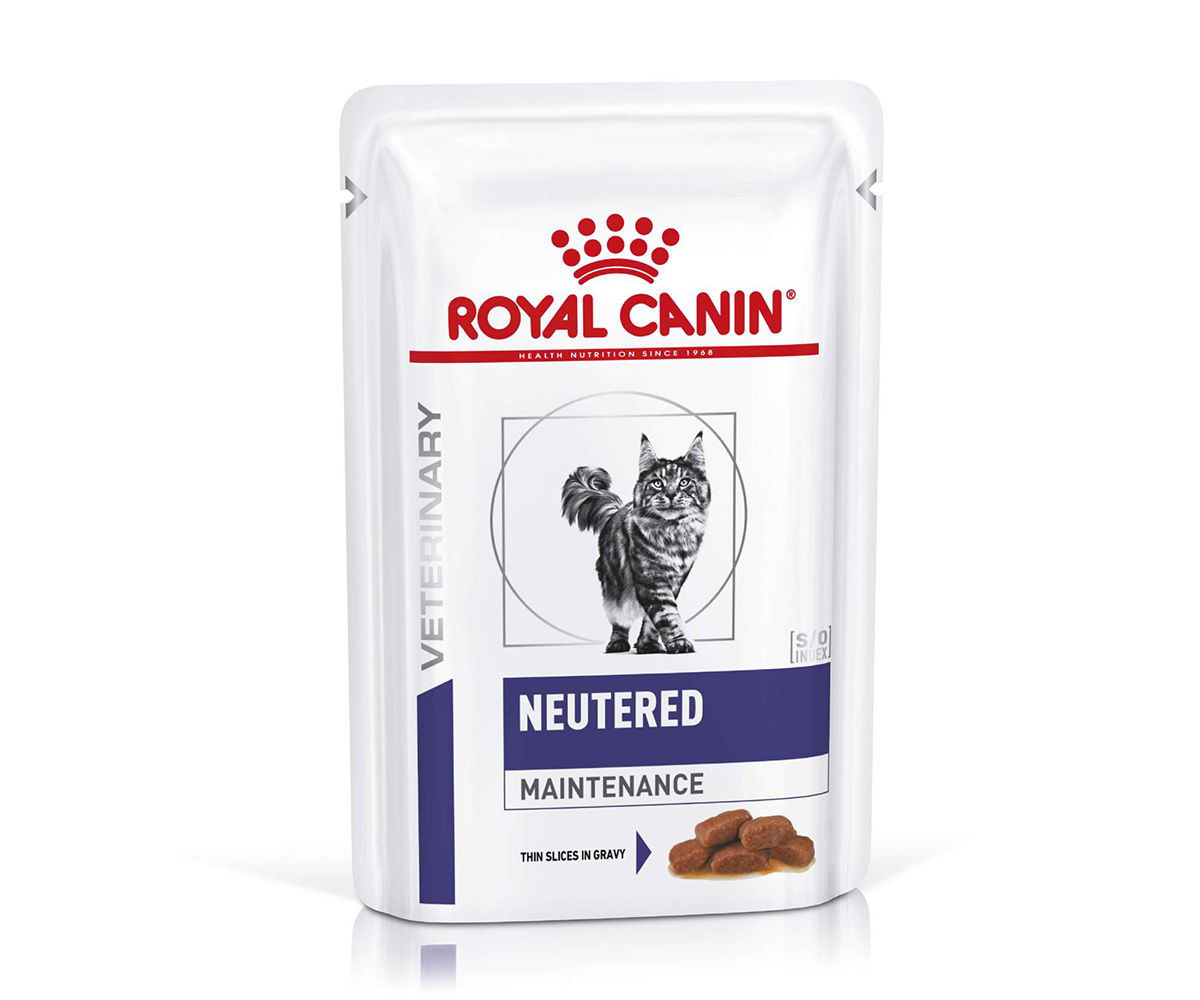 Лечебный Влажный Корм Royal Canin (Роял Канин) Для Стерилизованных Кошек Кусочки в Соусе Veterinary Neutered Maintenance 85г