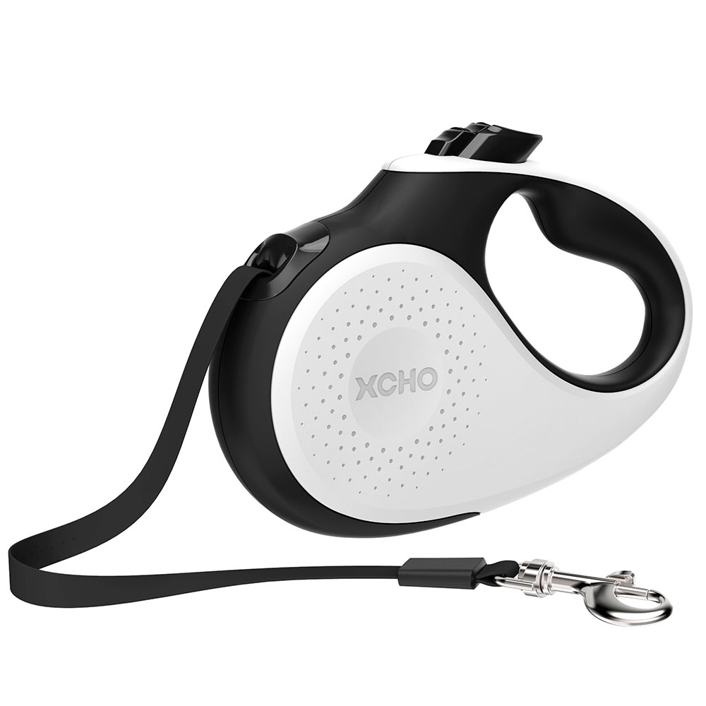 Рулетка Для Кошек и Собак Мелких Пород Xcho (Иксхо) Luxe Xs 3м 12кг Лента Белая 51347