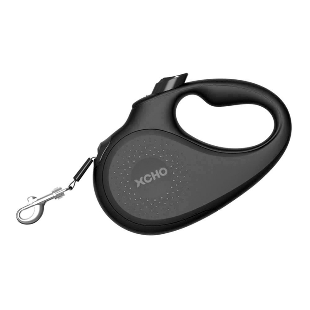 Рулетка Для Собак Средних Пород Xcho (Иксхо) Classic M 5м 20кг Трос Черная