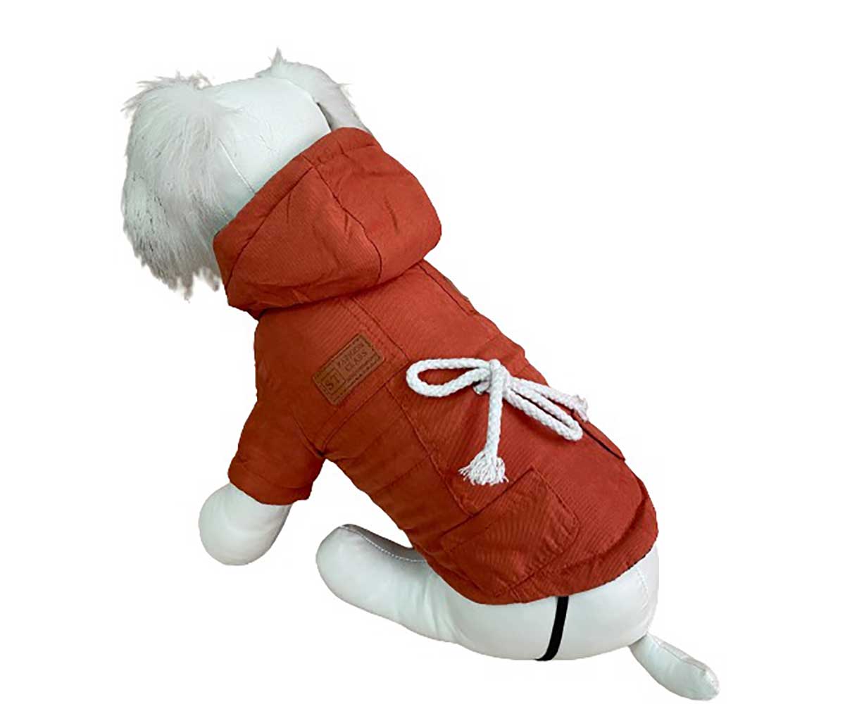 Парка Для Собак миниатюрных Пород Pet Fashion (Пет Фешн) Wh002 S Подклад Флис Терракот
