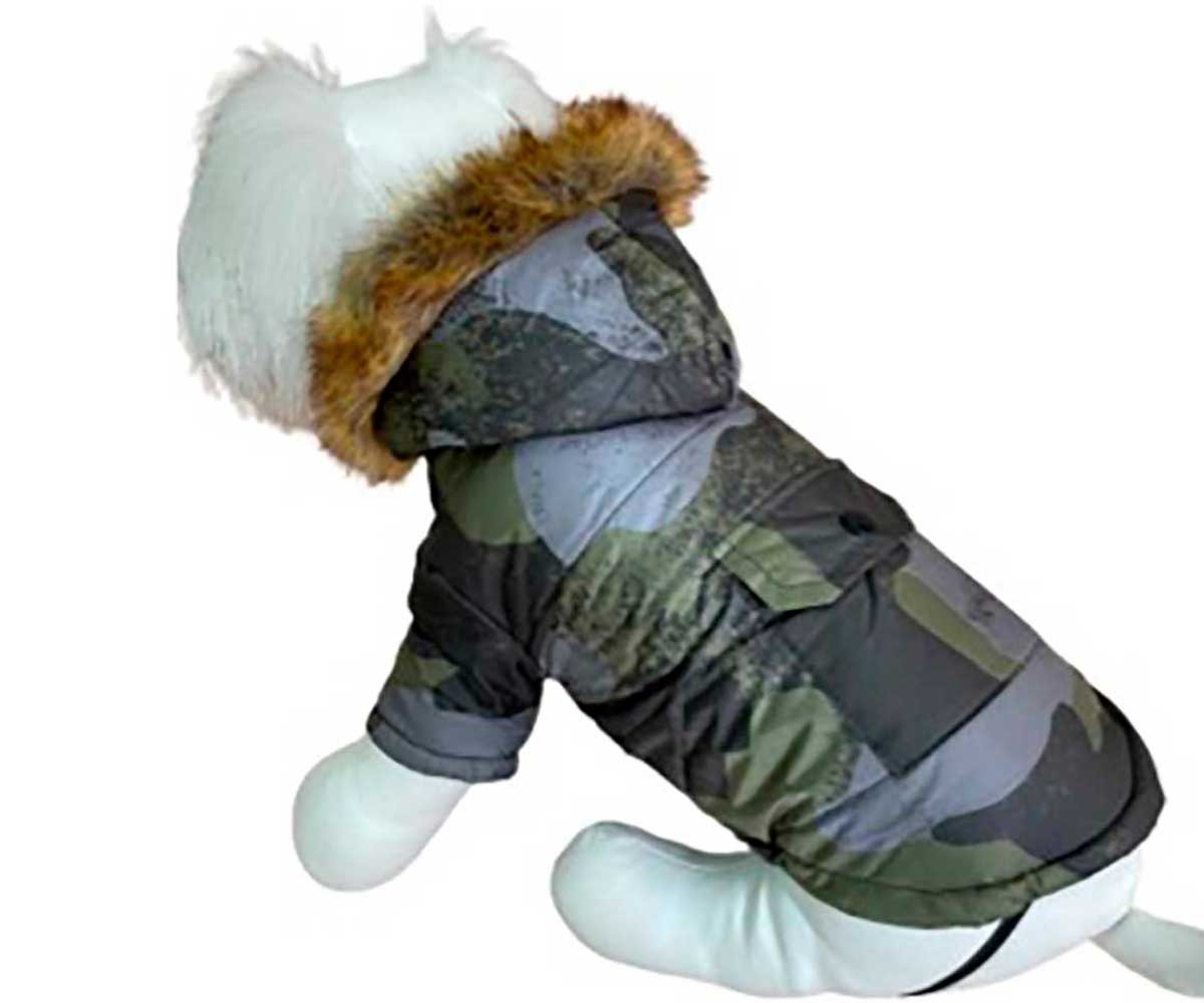 Куртка Для Собак Миниатюрных Пород Pet Fashion (Пет Фешн) Аляска-Н Wh004 S Подклад Флис Зеленый